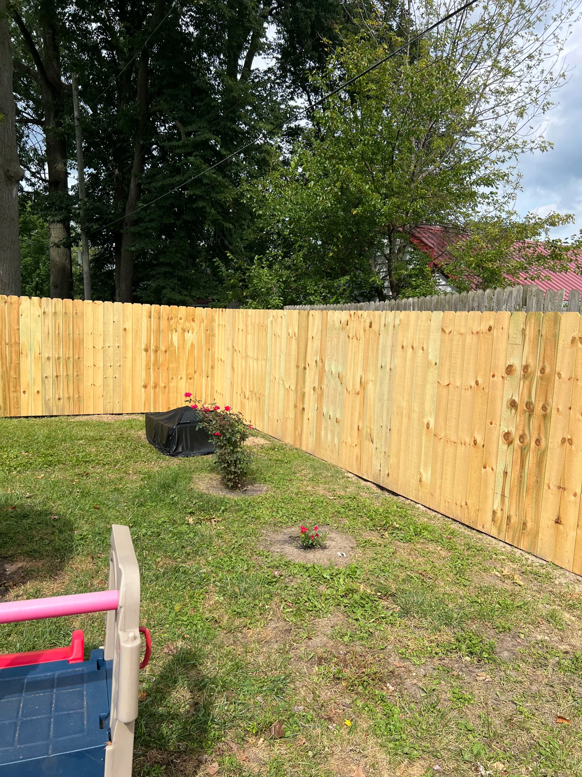 Wood Privacy Fence and Gate Installation in Lima Ohio