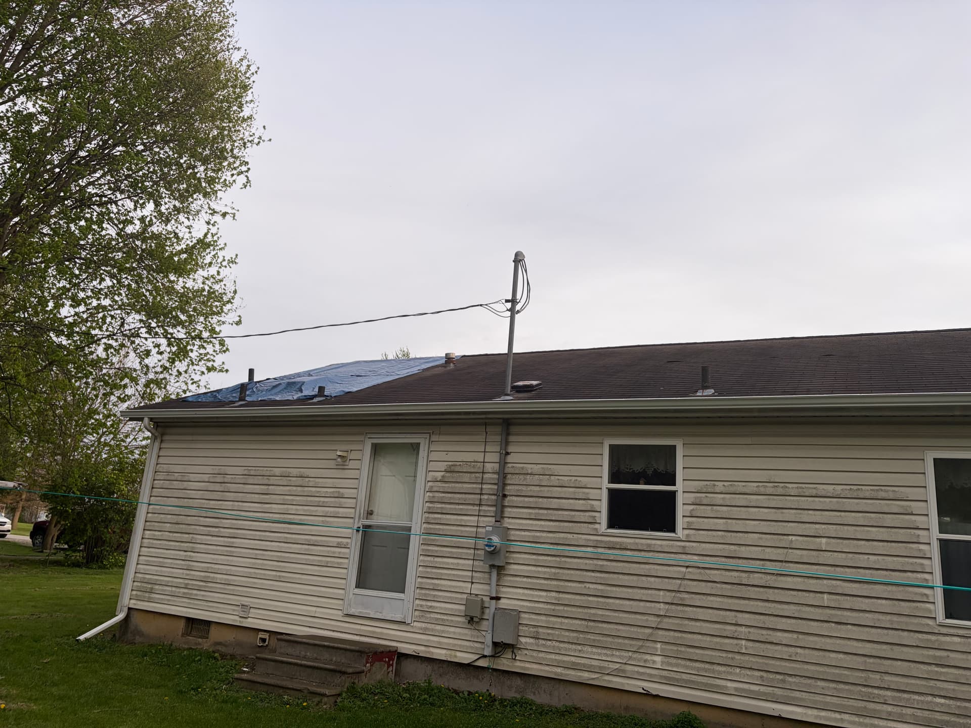 Full Roof Replacement in McGuffey with Owens Corning Duration Shingles image