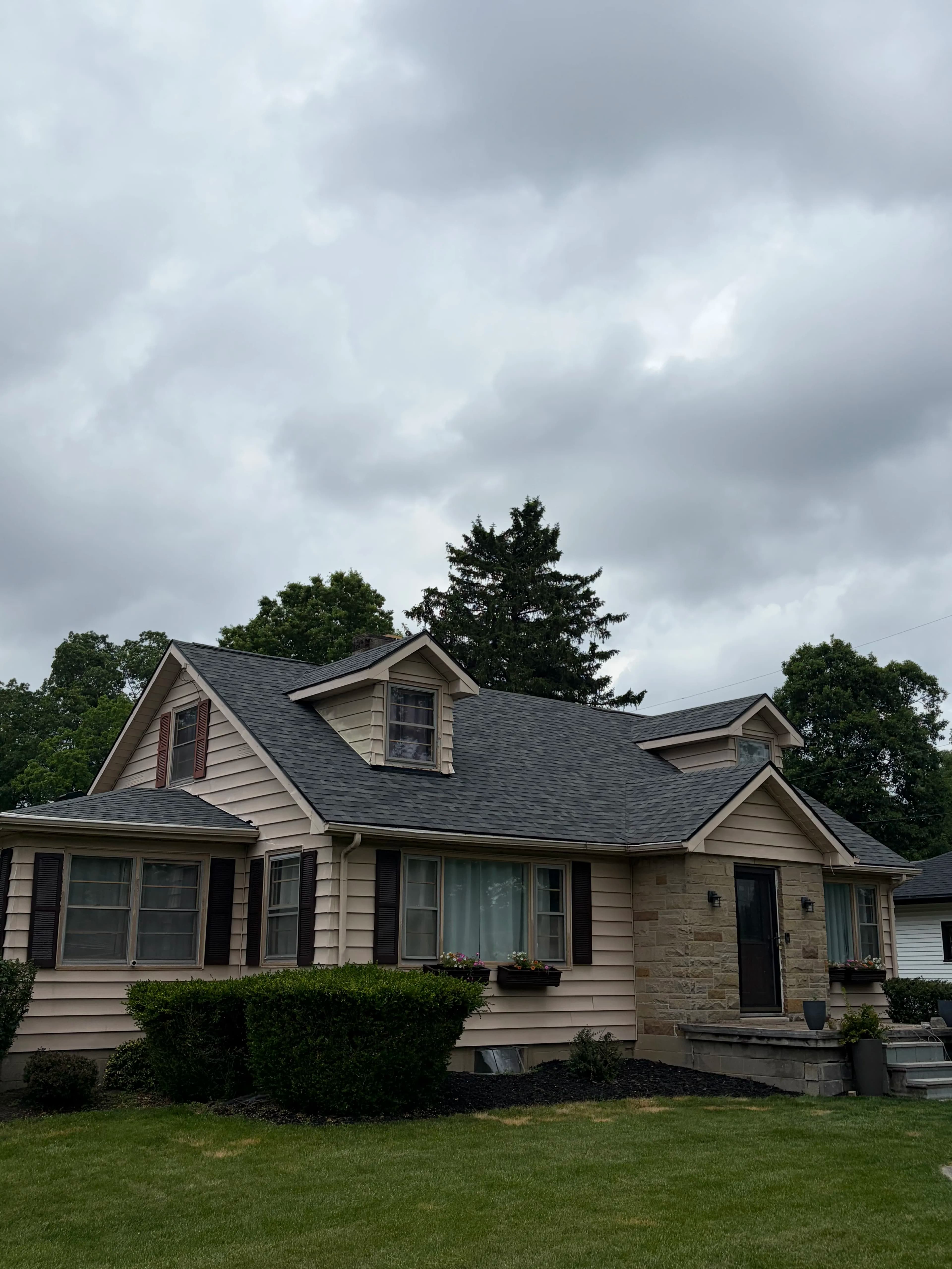 Project Full Roof Replacement in Lima With Owens Corning Shingles and Rolled Roofing image