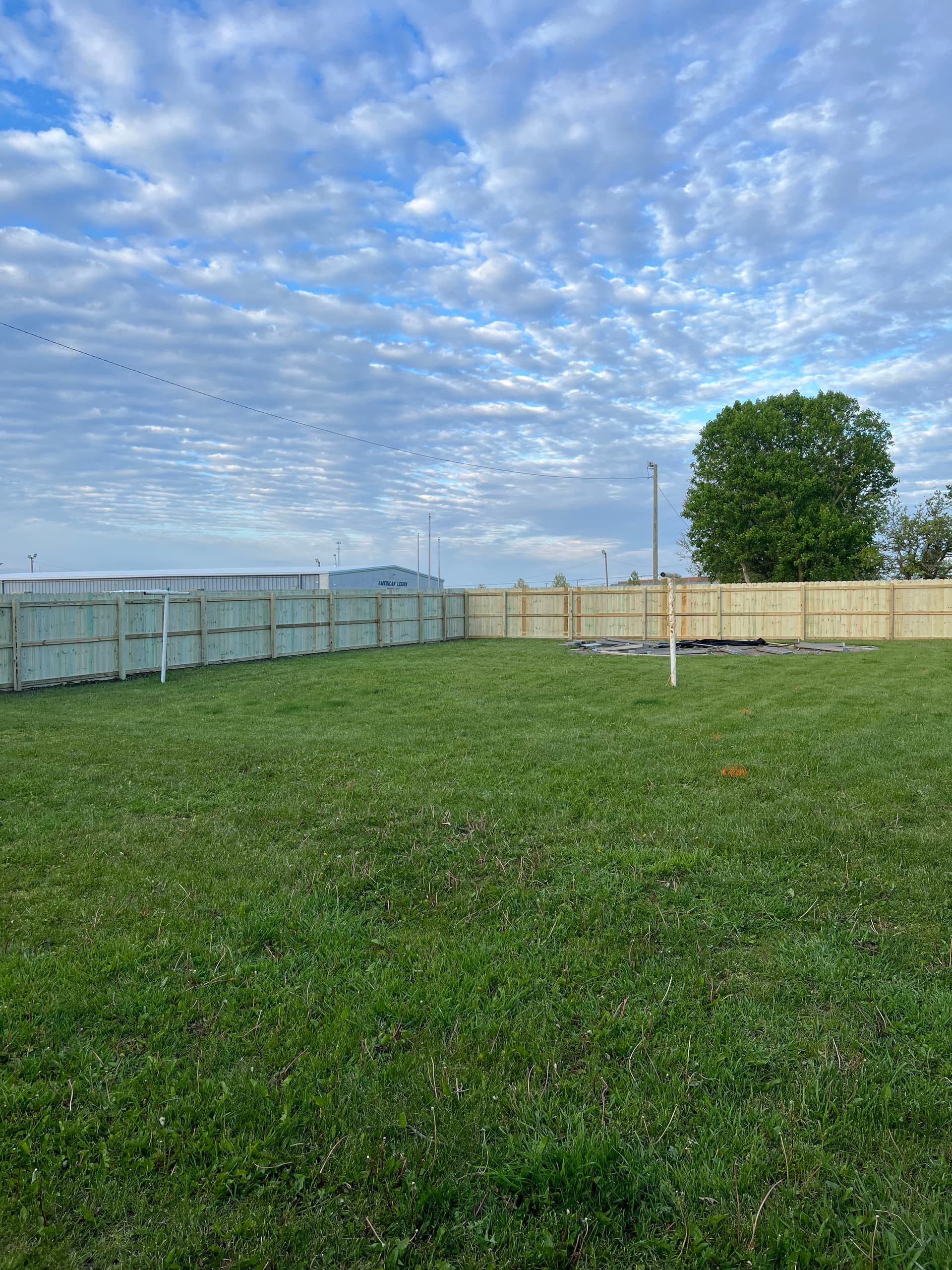 Gallery photos for Brand New Wood Privacy Fence Installed in Fort Jennings: Image #1