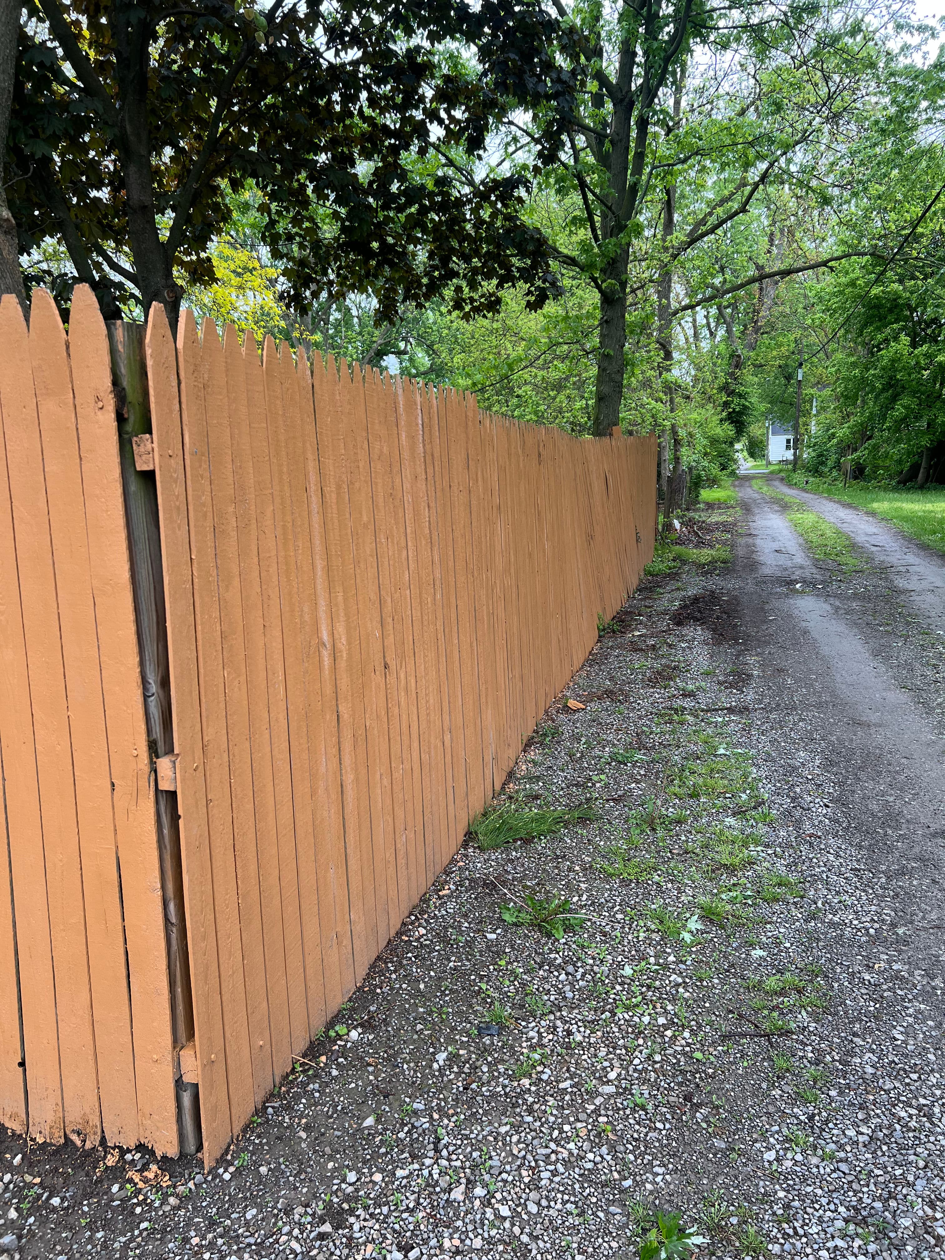 Project Full Fence Tear-Out and Wood Privacy Fence Install on Kibby St in Lima image