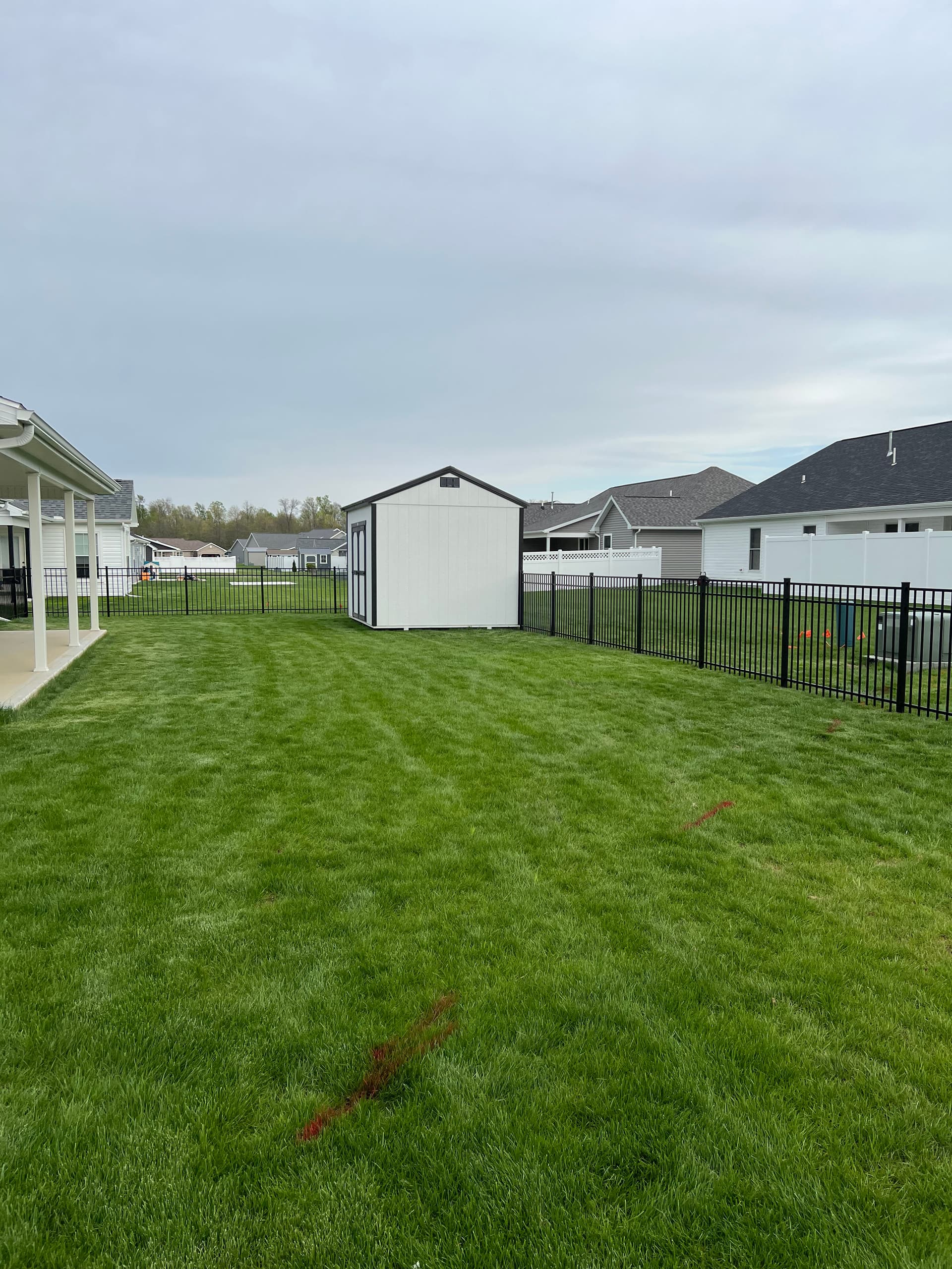 Gallery photos for 4 ft Aluminum Fence Install in Lima Ohio: Image #2