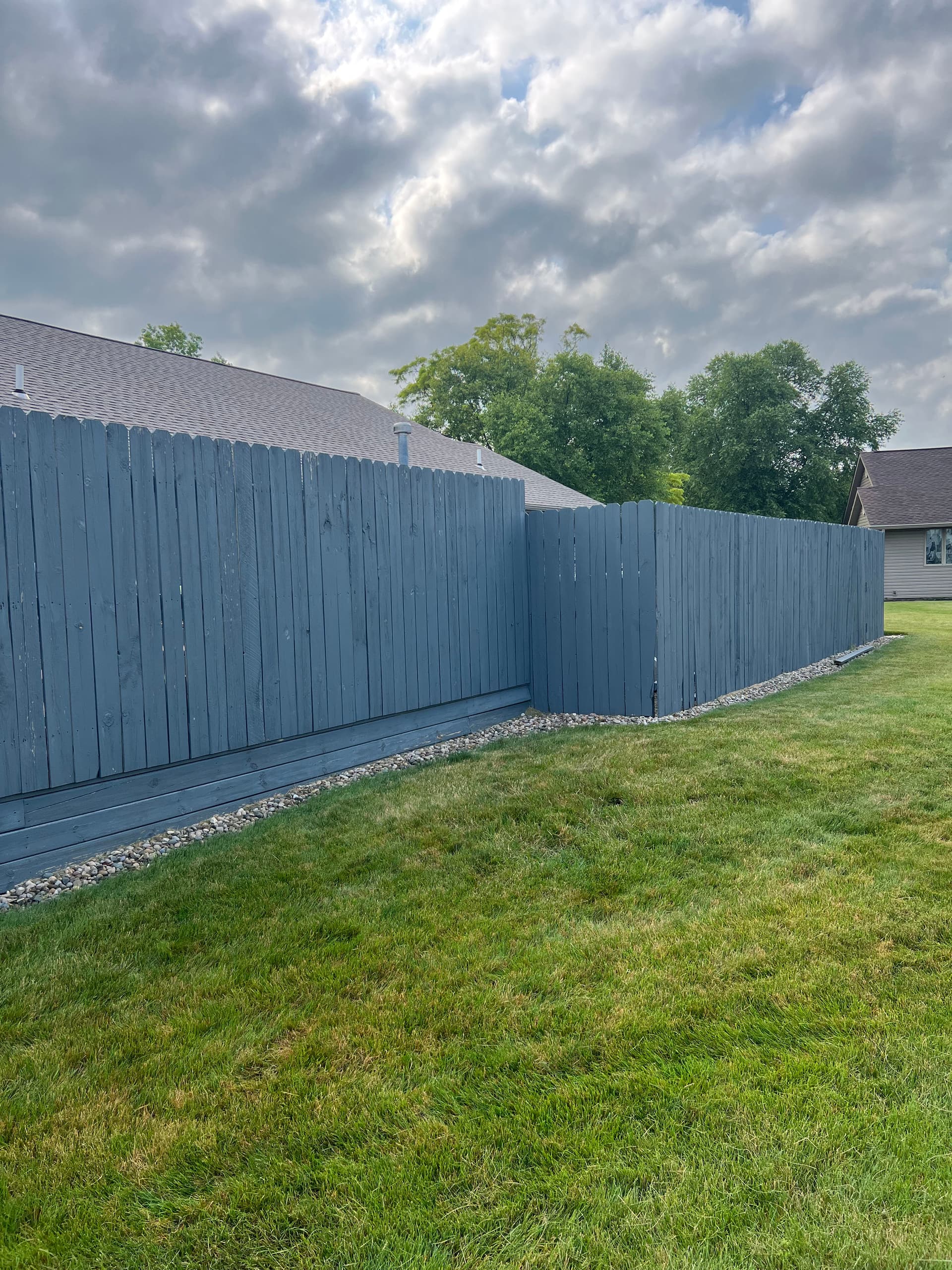 Old Wood Fence Swapped for a Low-Maintenance Vinyl Upgrade image