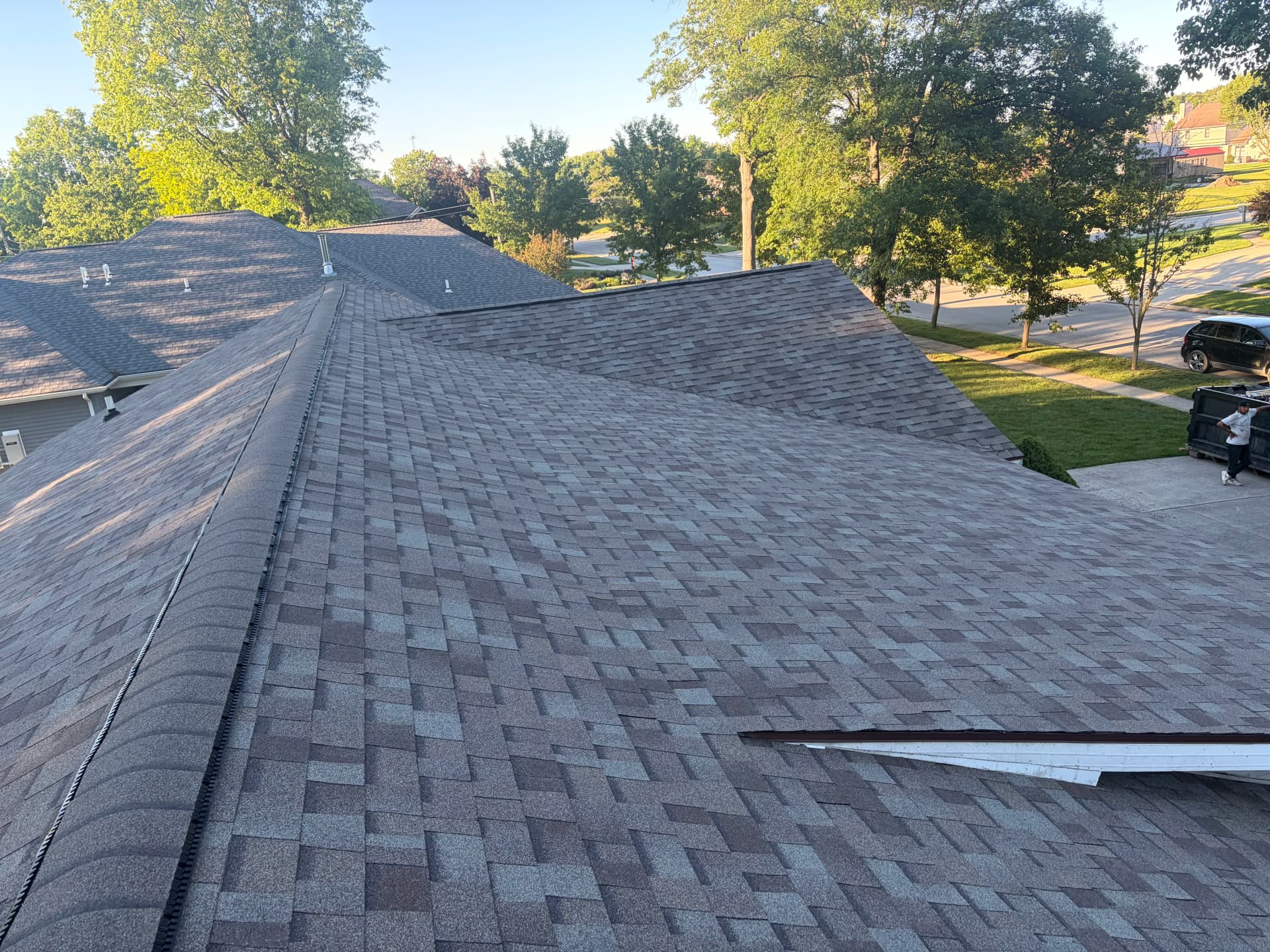 Gallery photos for Owens Corning Roof Replacement With New Seamless Gutters: Image #3